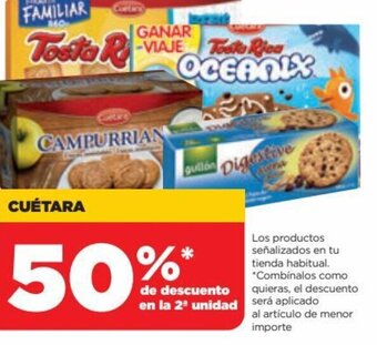 Alimerka Cuétara oferta