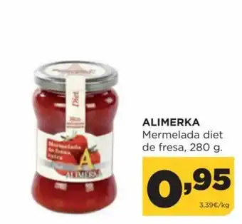 Alimerka Alimerka Mermelada diet de fresa 280 g oferta