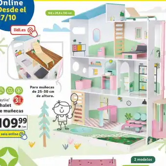 Lidl Juguetes lidl chalet muñecas oferta