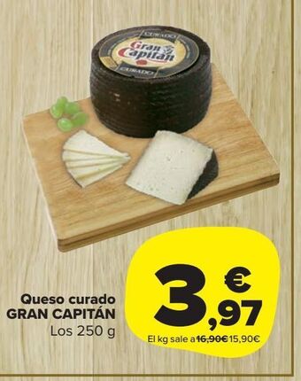 Carrefour Market Queso curado gran capitán oferta