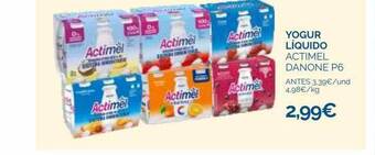 Supermercados La Despensa Yogur liquido actimel danone oferta