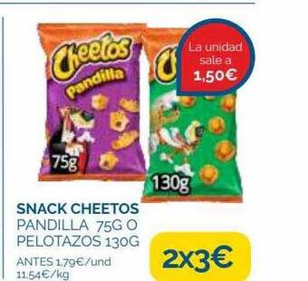 Supermercados La Despensa Snack cheetos pandilla pelotazos oferta