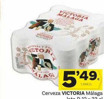 Supermercados Dani Cerveza victoria málaga oferta