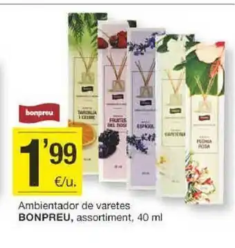 BonpreuEsclat Ambientador de varetes bonpreu oferta