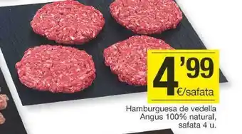 BonpreuEsclat Hamburguesa de vedella angus 100% natural oferta