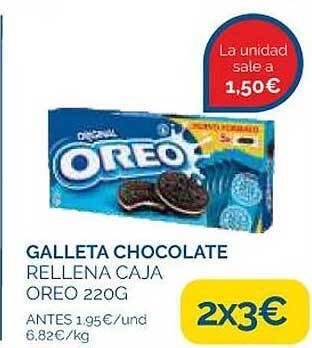 Supermercados La Despensa Galleta chocolate rellena caja oreo oferta