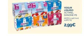 Supermercados La Despensa Yogur liquido actimel danone oferta