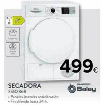 Tien 21 Secadora 3sb286b balay oferta