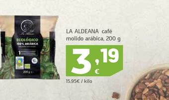 HiperDino La aldeana café molido arábica oferta