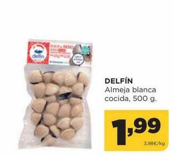 Alimerka Delfín almeja blanca cocida oferta