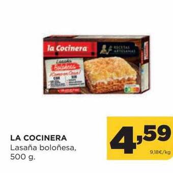 Alimerka La cocinera lasaña boloñesa oferta