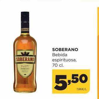 Alimerka Soberano bebida espirituosa oferta