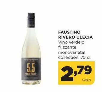 Alimerka Faustino rivero ulecia vino verdejo frizzante monovarietal collection oferta