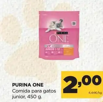 Alimerka Purina one comida para gatos junior oferta