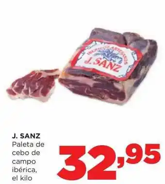 Alimerka J. sanz paleta de cebo de campo ibérica oferta