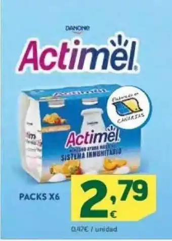 HiperDino Danone actimël oferta