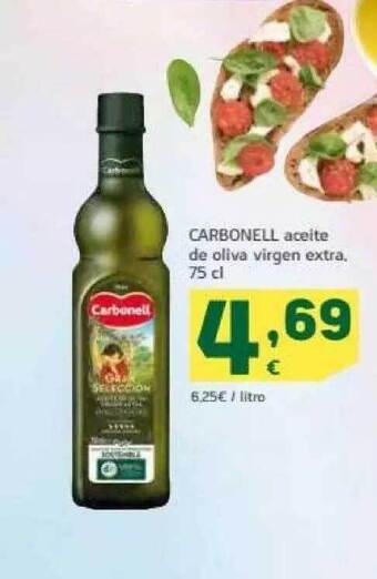 HiperDino Carbonell aceite de oliva virgen extra oferta