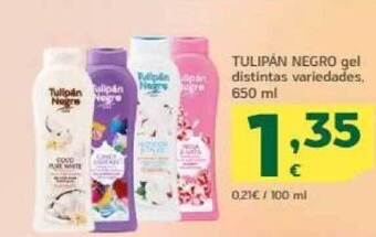 HiperDino Tulipán negro gel distintas variedades oferta