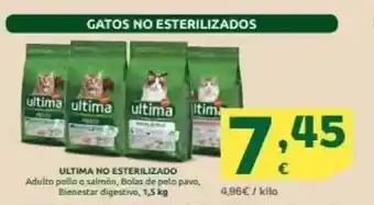 HiperDino Ultima no esterilizado oferta