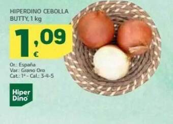 HiperDino Hiperdino cebolla butty oferta