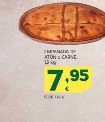 HiperDino Empanada de atún o carne oferta