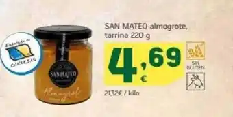 HiperDino San mateo almogrote tarrina oferta
