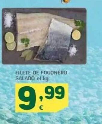 HiperDino Filete de fogonero salado oferta
