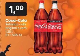 Suma Supermercados Coca-cola refresco cola original o zero oferta