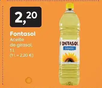 Suma Supermercados Fontasol aceite de girasol oferta