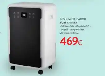 Tien 21 Deshumidificador ruby dn50ey oferta