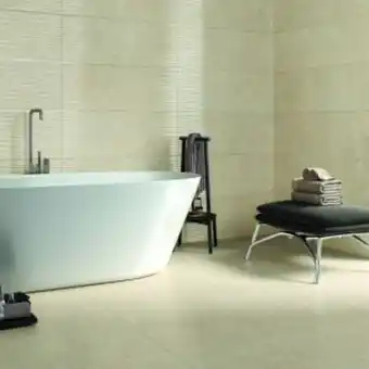 Brico Depôt Azulejo cerámico crema allison 33,3 x 90 cm oferta