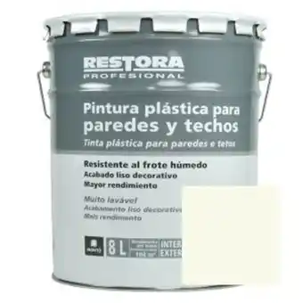 Brico Depôt Pintura blanco roto restora profesional 8 l oferta