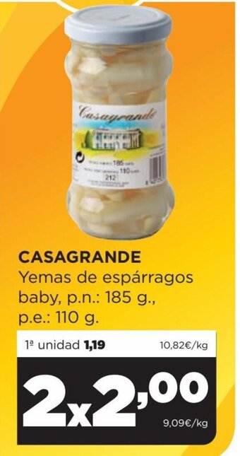 Alimerka Casagrande Yemas de espárragos baby oferta