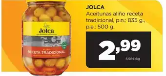 Alimerka Jolca Aceitunas aliño receta tradicional oferta