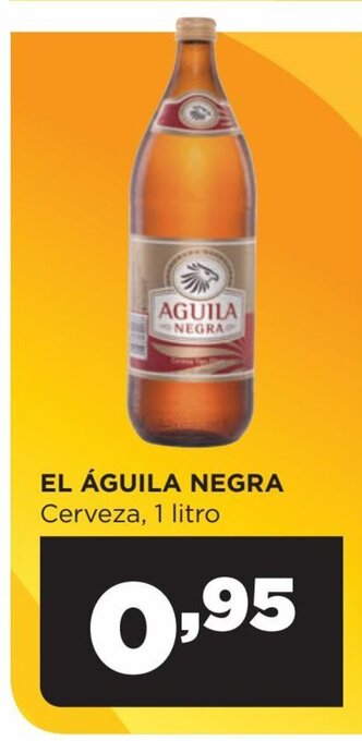 Alimerka El Àguila Negra Cerveza 1 litro oferta