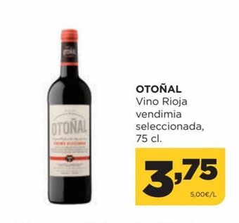 Alimerka Otoñal Vino Rioja vendimia seleccionada 75 cl oferta
