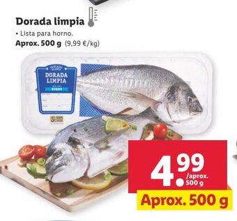 Lidl Dorada limpia oferta
