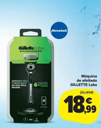 Carrefour Market Máquina de afeitado gillette labs oferta