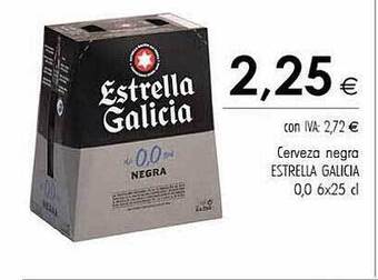Cash Ifa Cerveza negra estrella galicia 0.0 oferta