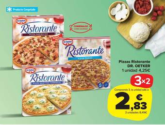 Carrefour Market Pizzas ristorante dr. oetker oferta