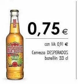 Cash Ifa Cerveza desperados oferta