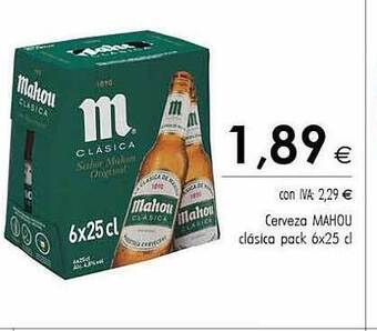 Cash Ifa Cerveza mahou clasica oferta