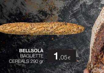 Plusfresc Bellsolà baguette cereals oferta