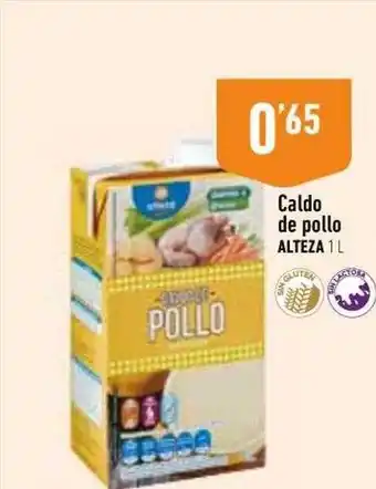 Supermercados Deza Caldo de pollo alteza oferta