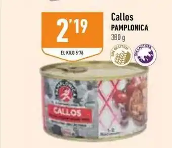 Supermercados Deza Callos pamplonica oferta