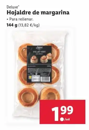 Lidl Hojaldre De Margarina oferta