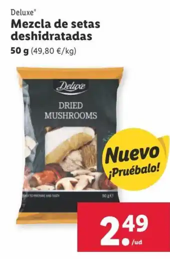 Lidl Mezcla de Setas Deshidratadas oferta