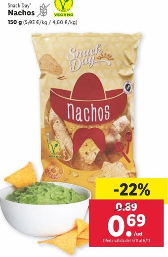 Lidl Nachos oferta