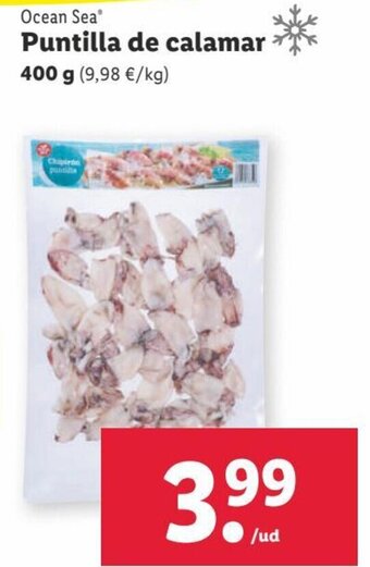 Lidl Puntilla de Calamar oferta