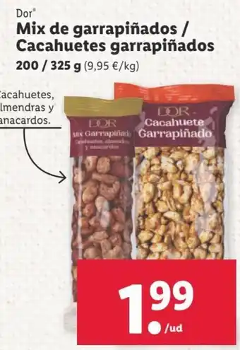 Lidl Mix de Garrapiñados / Cacahuetes Garrapiñados oferta
